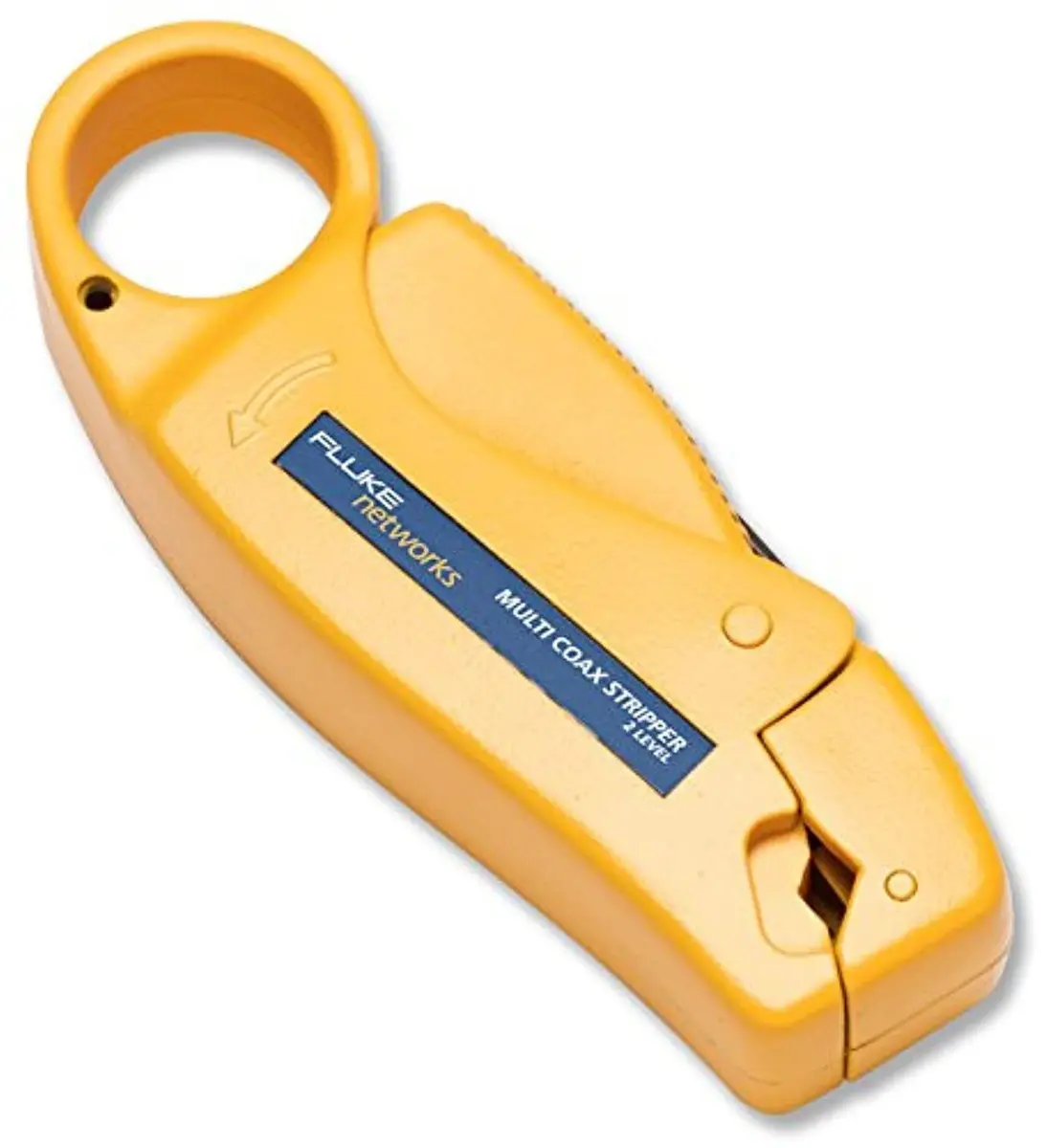 Fluke Networks Coax Cable Stripper 2 & 3 Level RG58/59 | Effortless & Adjustable (70-120 chars) - main product image