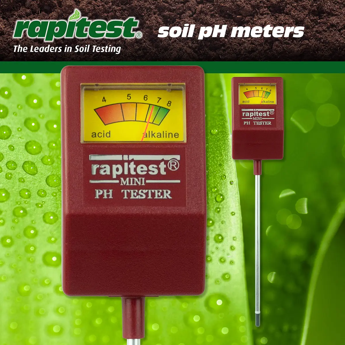 Luster Leaf Soil pH Tester for testing soil pH quickly and accurately | No batteries required - view 4