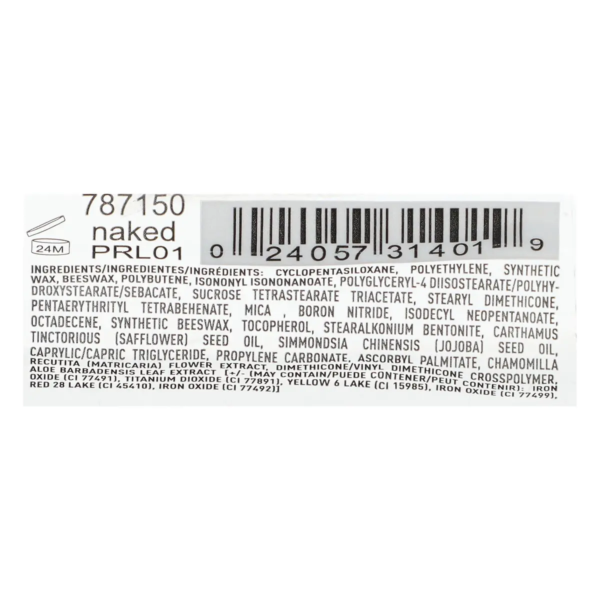 Palladio Retractable Waterproof Lip Liner, Naked, 0.2g (0.007 oz) | Long-Lasting Creamy Color - view 2