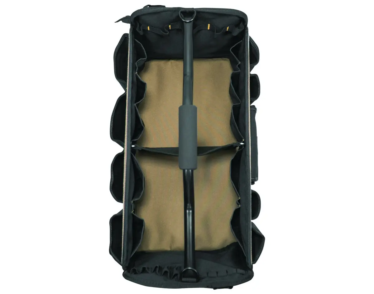 Custom Leathercraft WORK GEAR 1579 20 Inch Tool Box | 27 Pockets, Soft Sided, Open Top - view 3