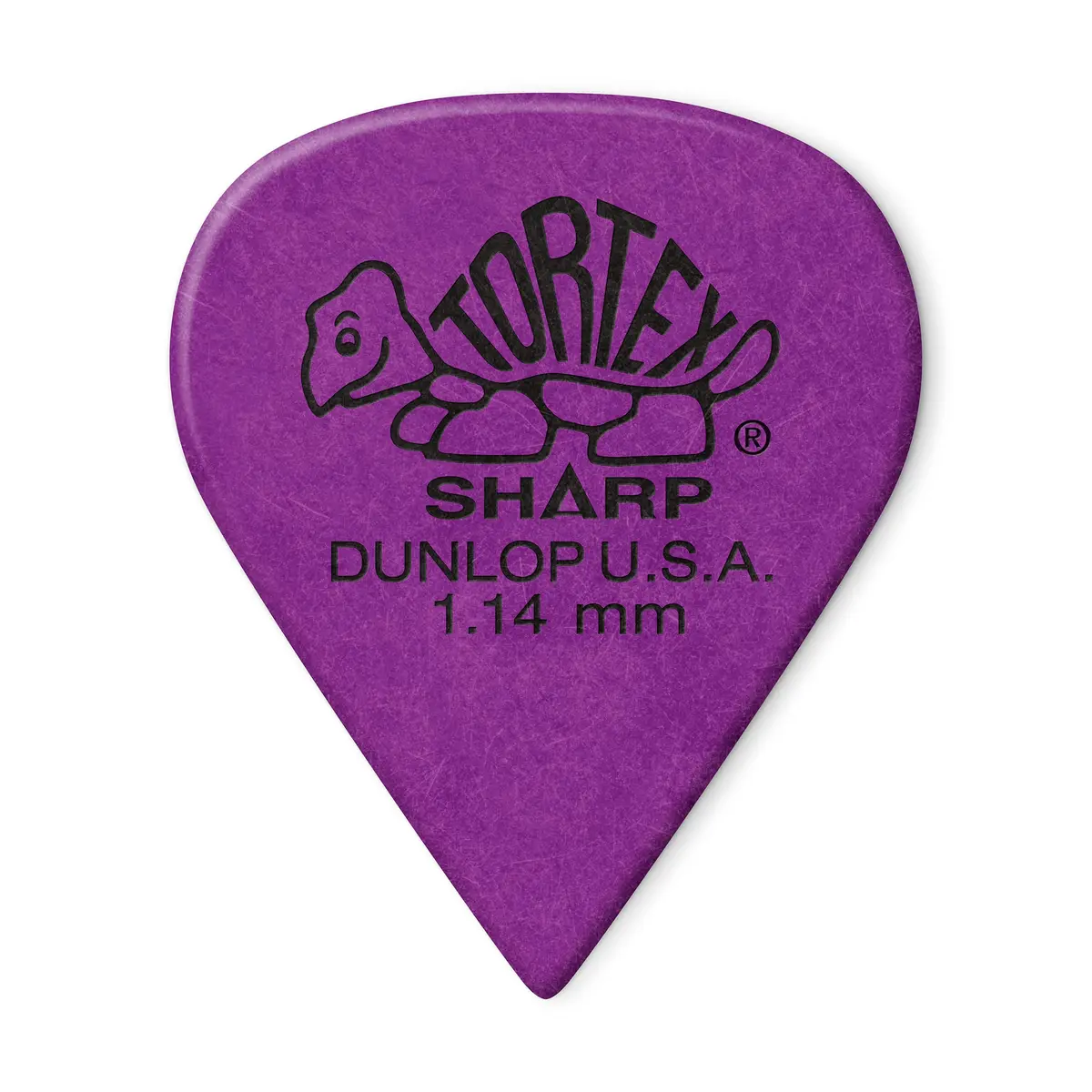 Jim Dunlop Tortex Sharp Guitar Picks 1.14mm Purple | Extra Heavy, 72 Pack for Guitarists - main product image