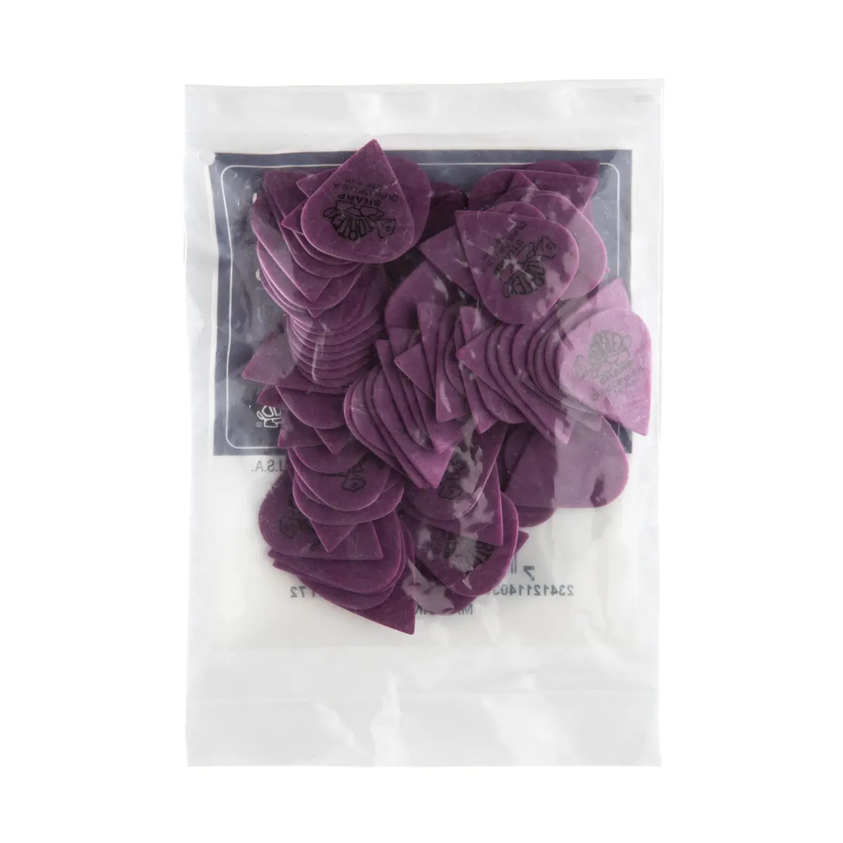 Jim Dunlop Tortex Sharp Guitar Picks 1.14mm Purple | Extra Heavy, 72 Pack for Guitarists - view 5