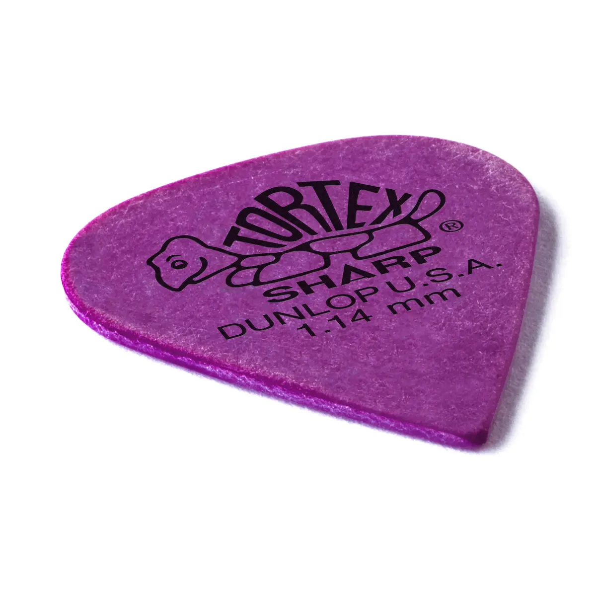 Jim Dunlop Tortex Sharp Guitar Picks 1.14mm Purple | Extra Heavy, 72 Pack for Guitarists - view 2