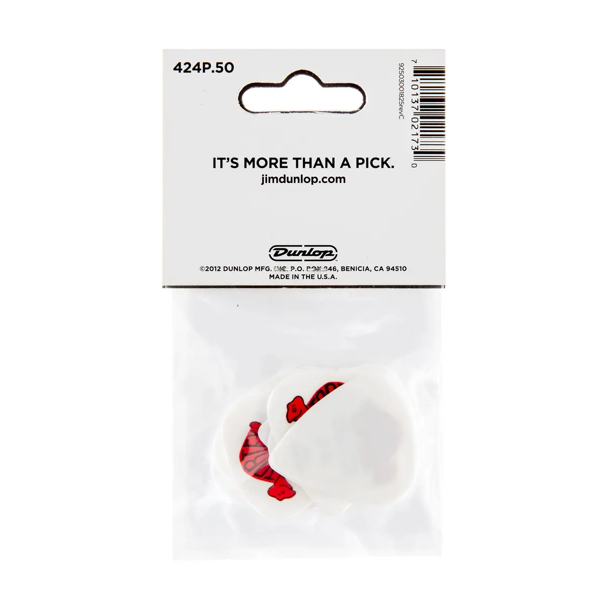 Jim Dunlop Tortex® Wedge Pick .50MM | Bright, Durable, USA-Made Guitar Pick - view 6