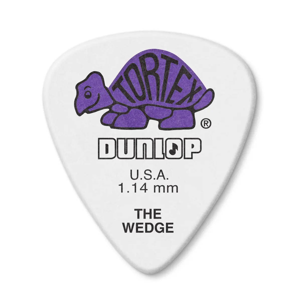 Jim Dunlop Tortex® Wedge Pick .50MM | Bright, Durable, USA-Made Guitar Pick - main product image