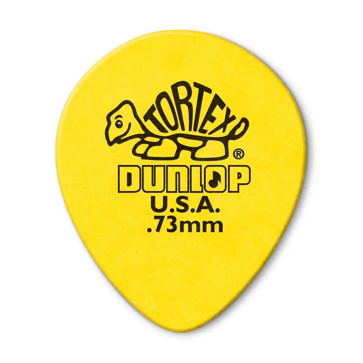 Jim Dunlop Tortex® Teardrop Pick .73MM | Bright, Durable, USA-Made Guitar Pick for All Styles - main product image