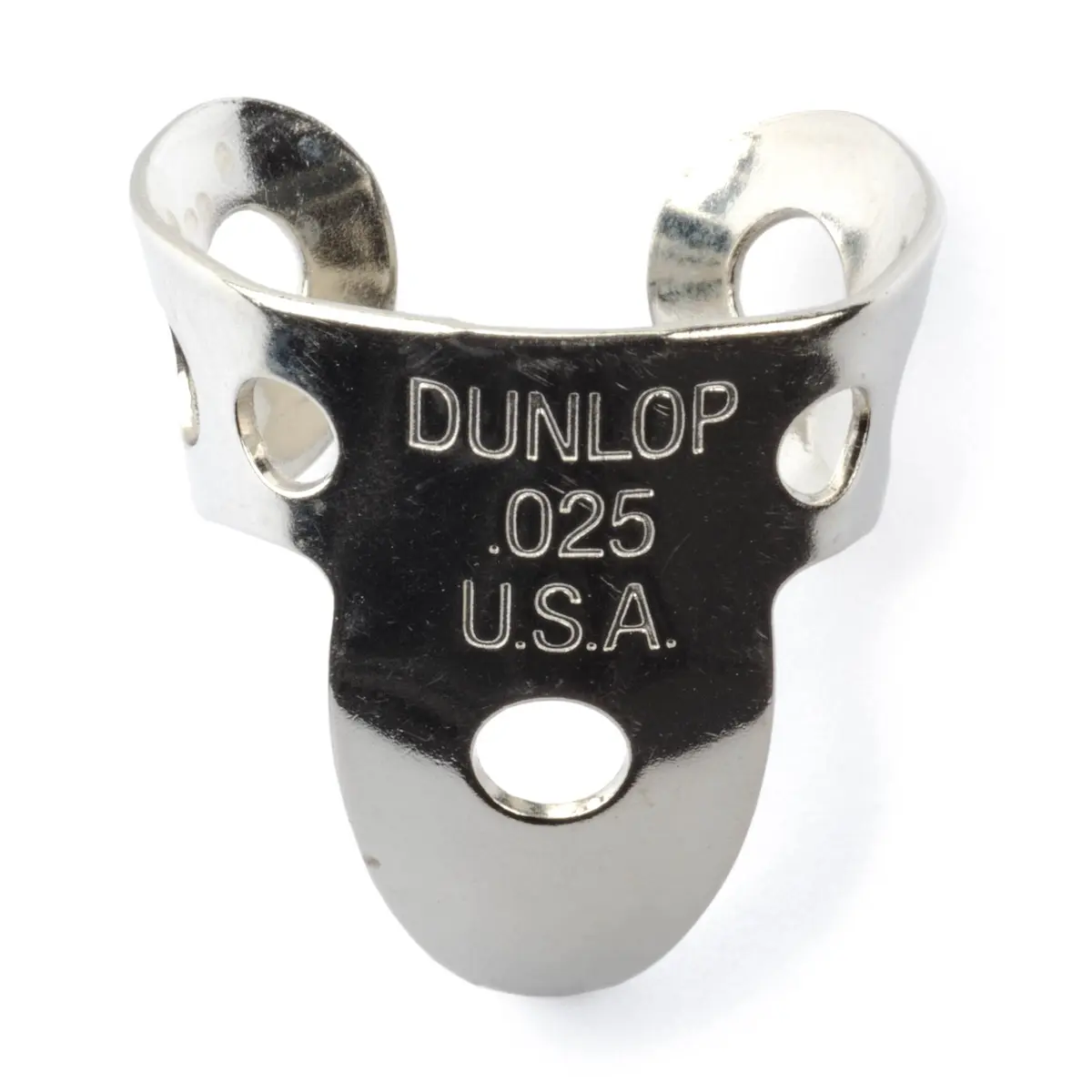 Jim Dunlop Nickel Silver Fingerpicks .025 in | Bright, Classic Sound for Guitar & Banjo - main product image