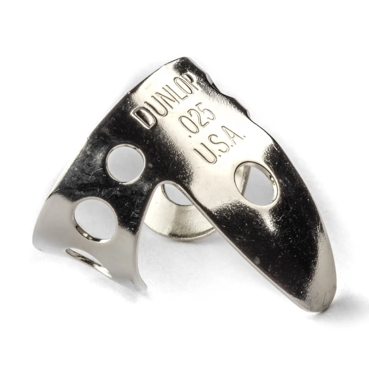 Jim Dunlop Nickel Silver Fingerpicks .025 in | Bright, Classic Sound for Guitar & Banjo - view 2