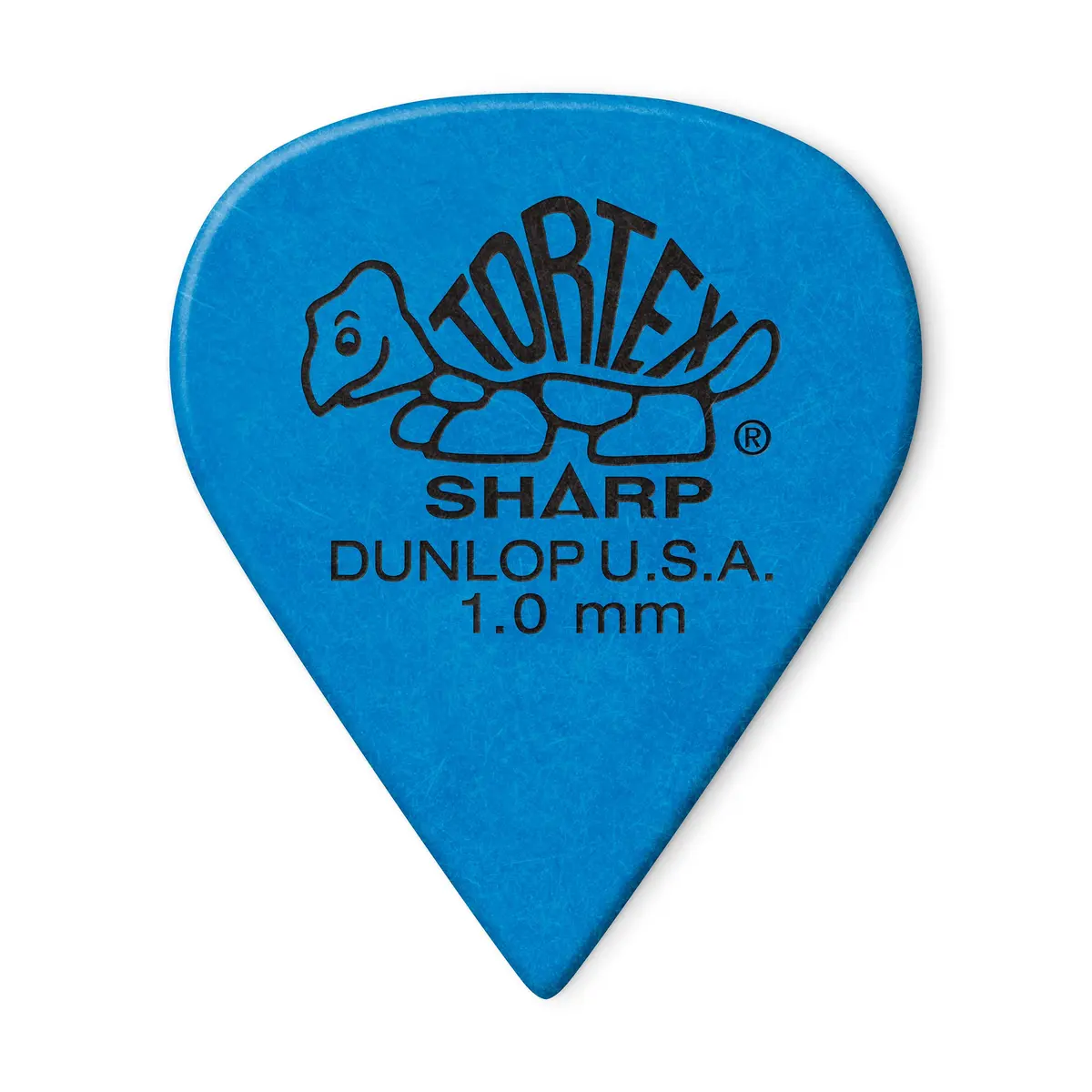 Jim Dunlop Tortex Sharp Guitar Picks 1.0mm Blue 72 Pack | Precision Tone & Grip - main product image