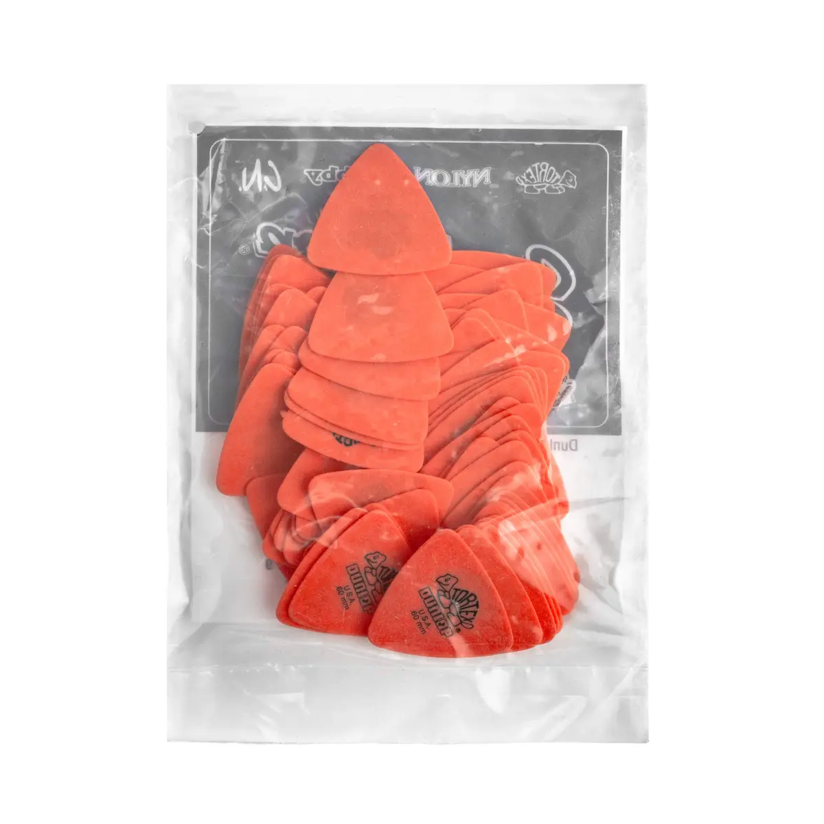 Jim Dunlop Tortex Triangle Pick 0.60mm | Orange, 72 Pack, Guitar & Bass Accessory - view 5