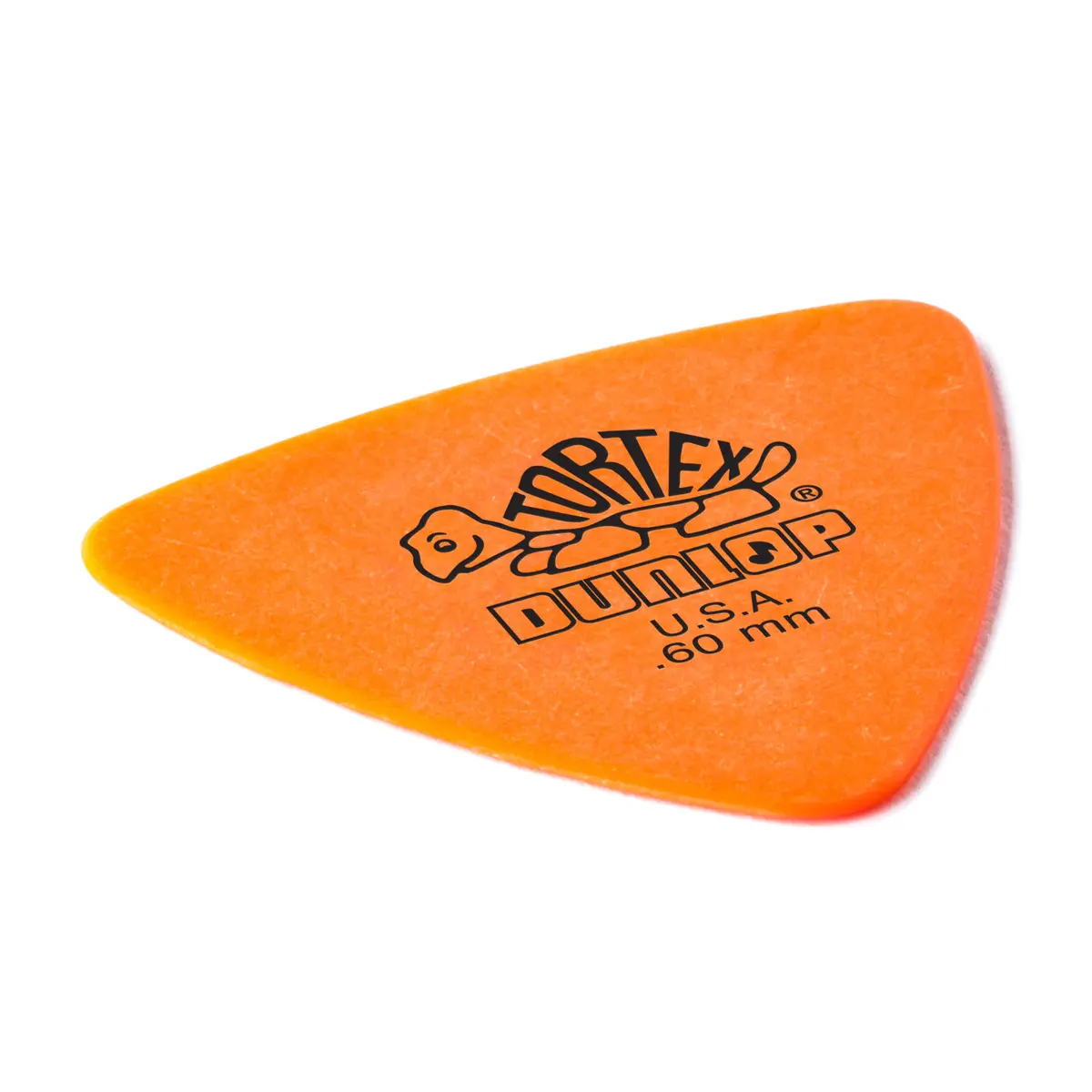 Jim Dunlop Tortex Triangle Pick 0.60mm | Orange, 72 Pack, Guitar & Bass Accessory - view 2