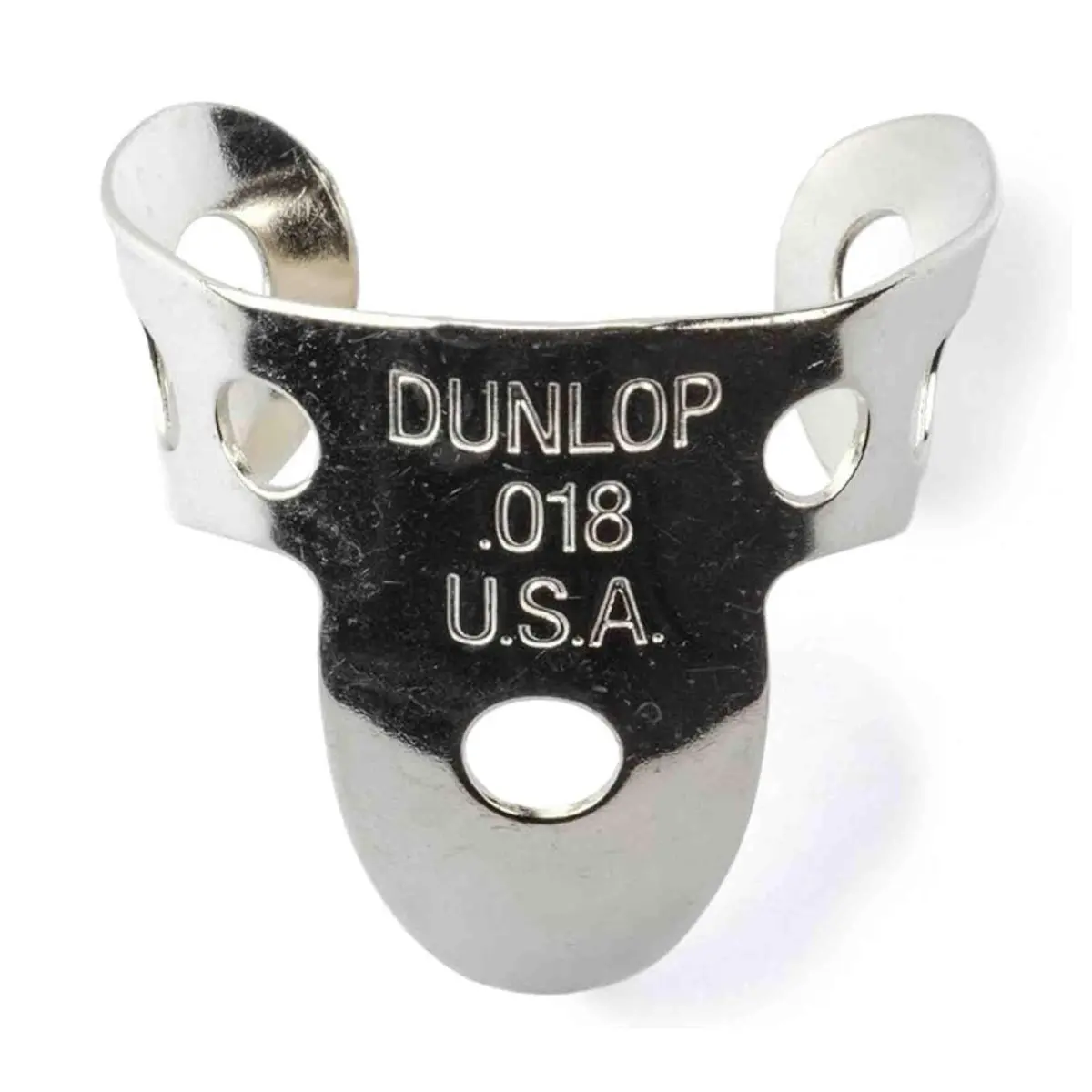 Jim Dunlop 33R18 Nickel Silver Finger and Thumbpicks, 0.018 Inch (20-Pack) - main product image