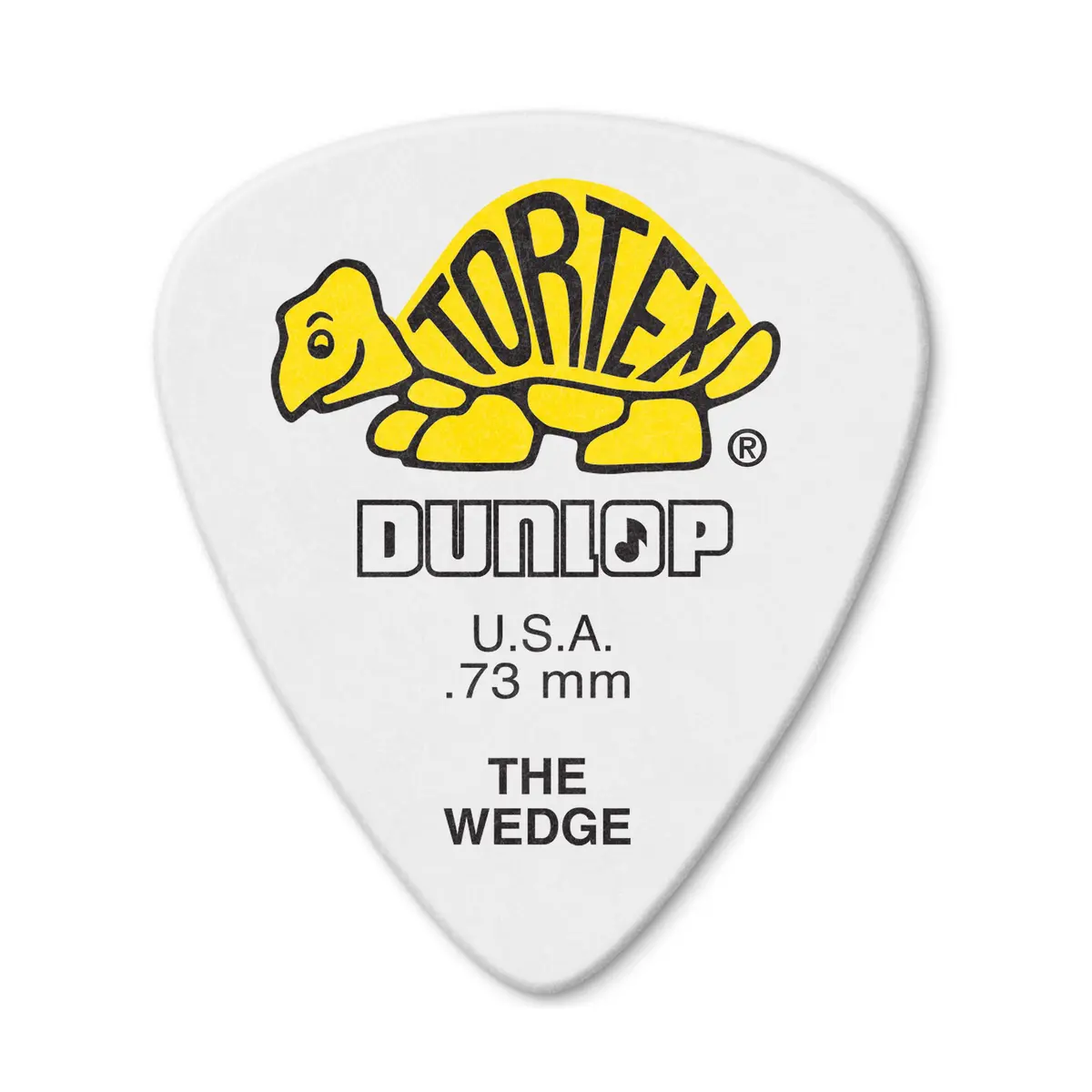Jim Dunlop Tortex® Wedge Pick .73MM | Bright, Durable, USA-Made Guitar Pick - main product image