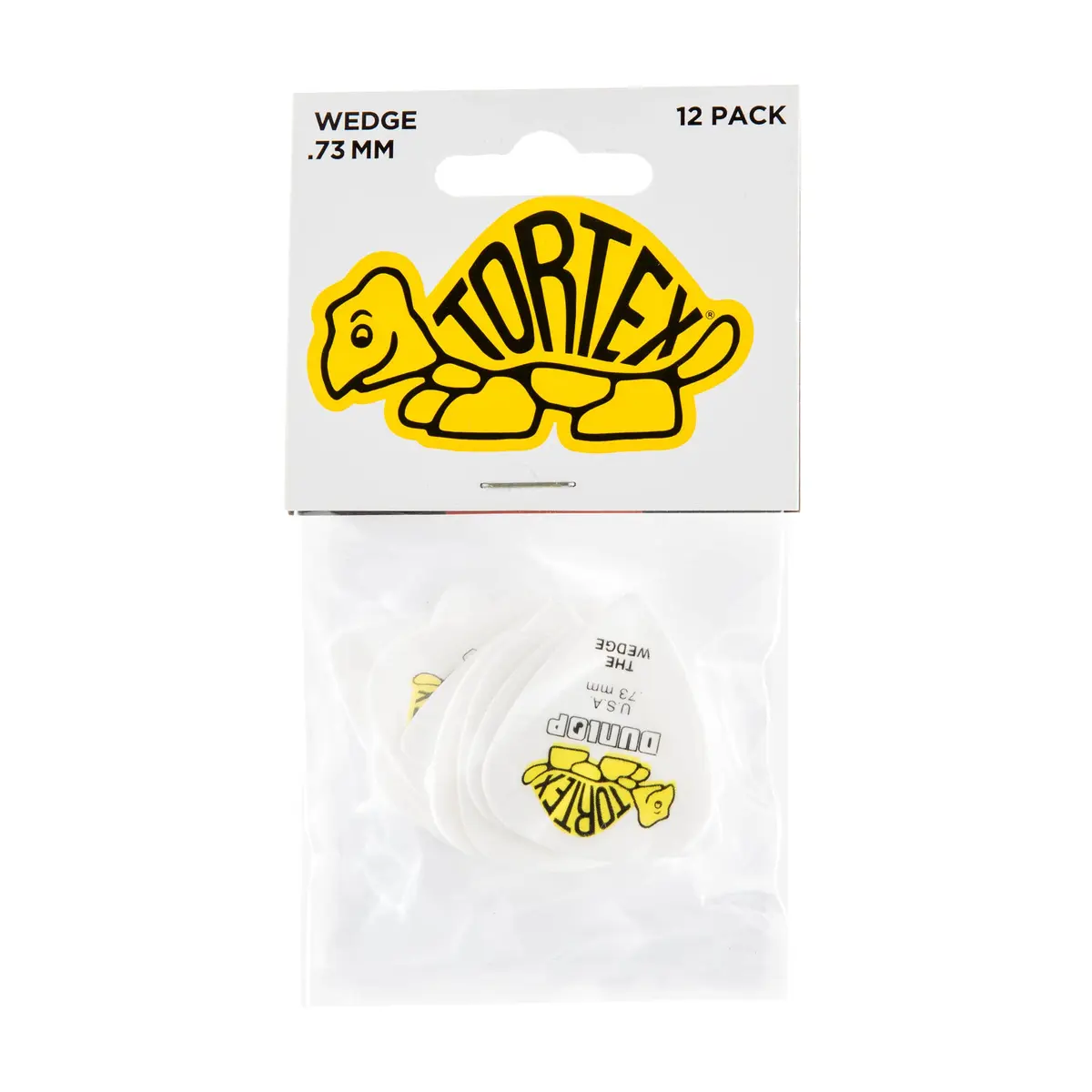 Jim Dunlop Tortex® Wedge Pick .73MM | Bright, Durable, USA-Made Guitar Pick - view 5