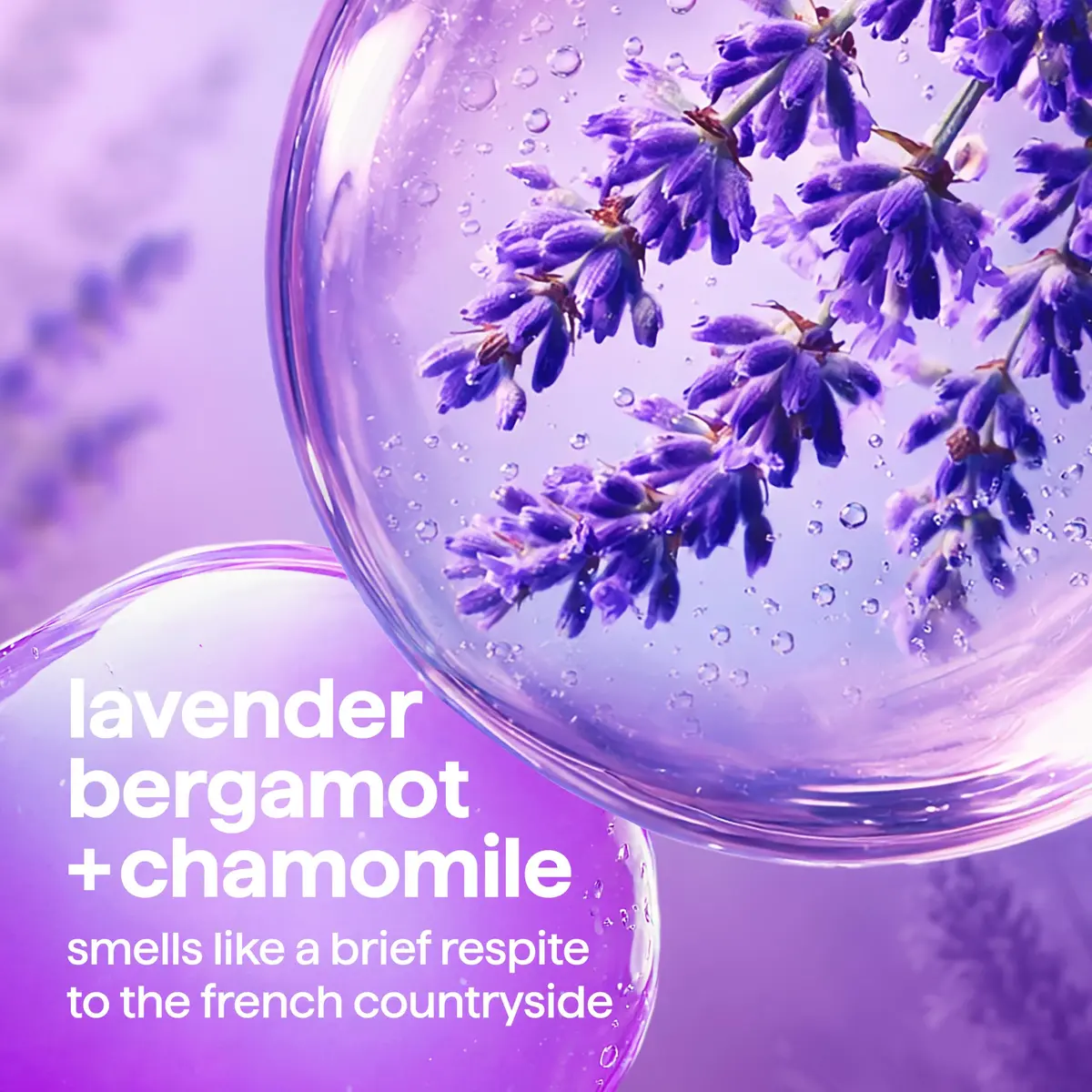 method French Lavender Gel Hand Wash 12 fl oz (355 ml) | Gentle Cleansing for Soft Hands - view 3