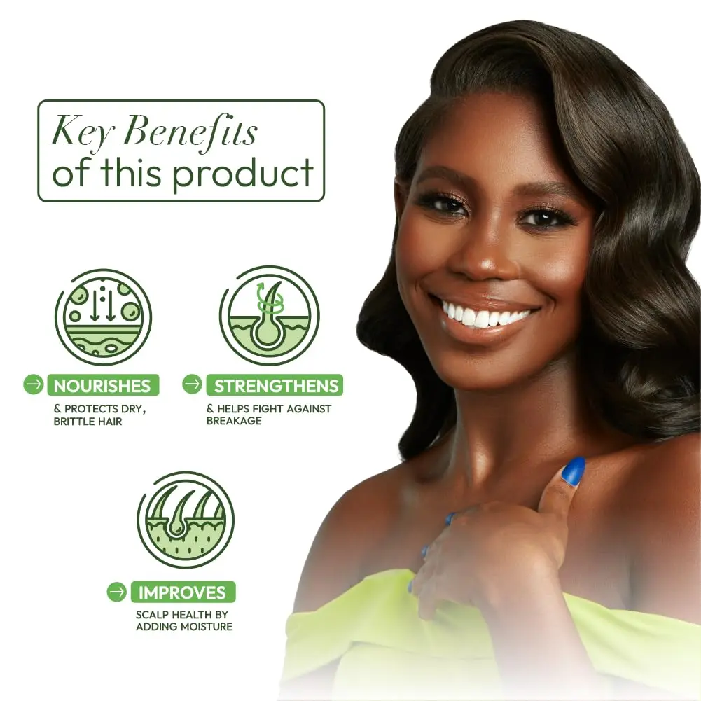 ORS Olive Oil Fortifying Cream Hair Dress, 6 oz | Moisturizes & Strengthens Dry Hair - view 4