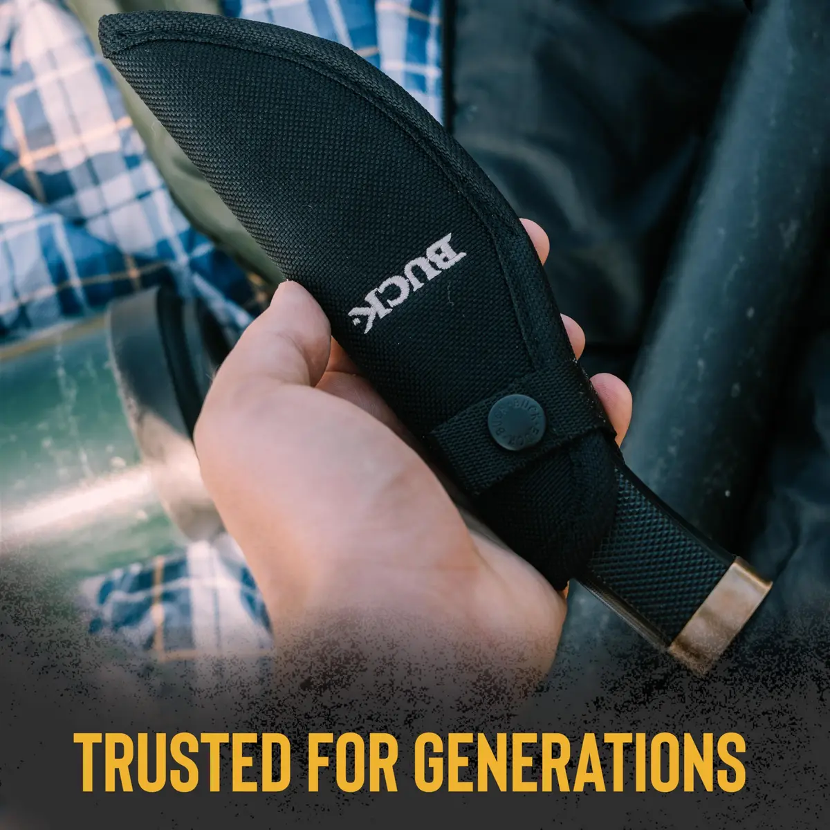 Buck Knives 692 Vanguard Fixed Blade Hunting Knife 8.5" | Full Tang, 4.1" Drop Point Blade, USA Handcrafted - view 5