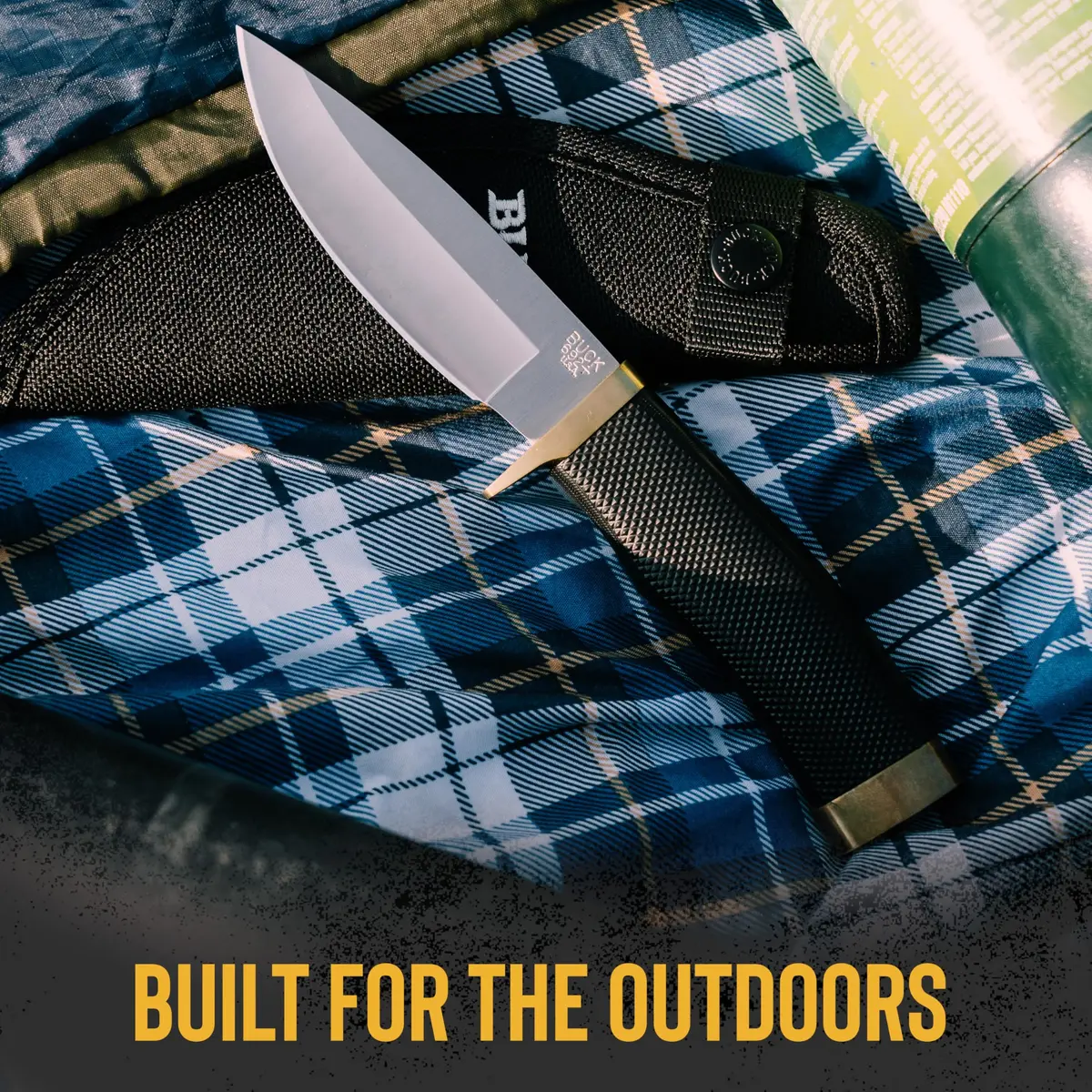 Buck Knives 692 Vanguard Fixed Blade Hunting Knife 8.5" | Full Tang, 4.1" Drop Point Blade, USA Handcrafted - view 3