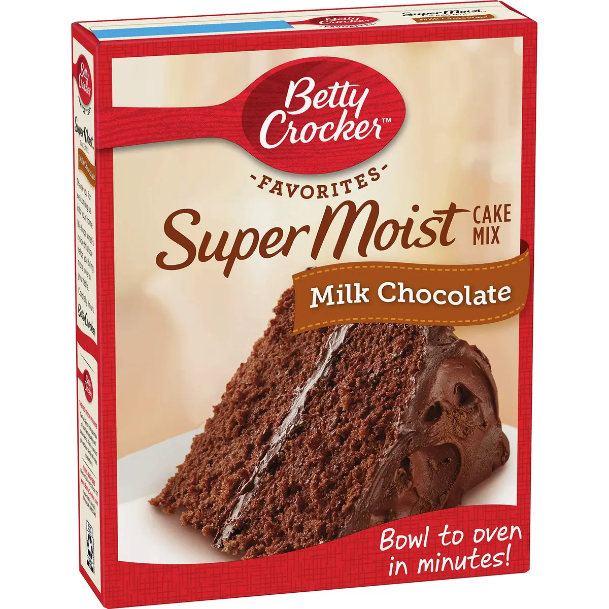 Betty Crocker Super Moist Milk Chocolate Cake Mix 15.25 oz | Easy, Delicious Baking Mix for Indian Homes - main product image