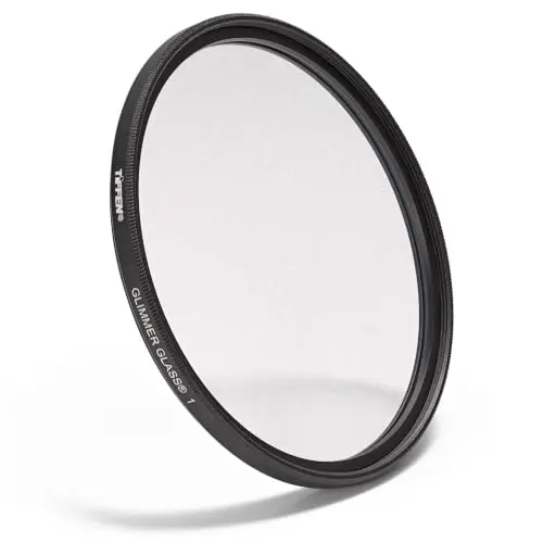 Tiffen 77mm Glimmerglass 1 Diffusion Filter | Soft Glow & Reduced Contrast for Cinematic Portraits - main product image