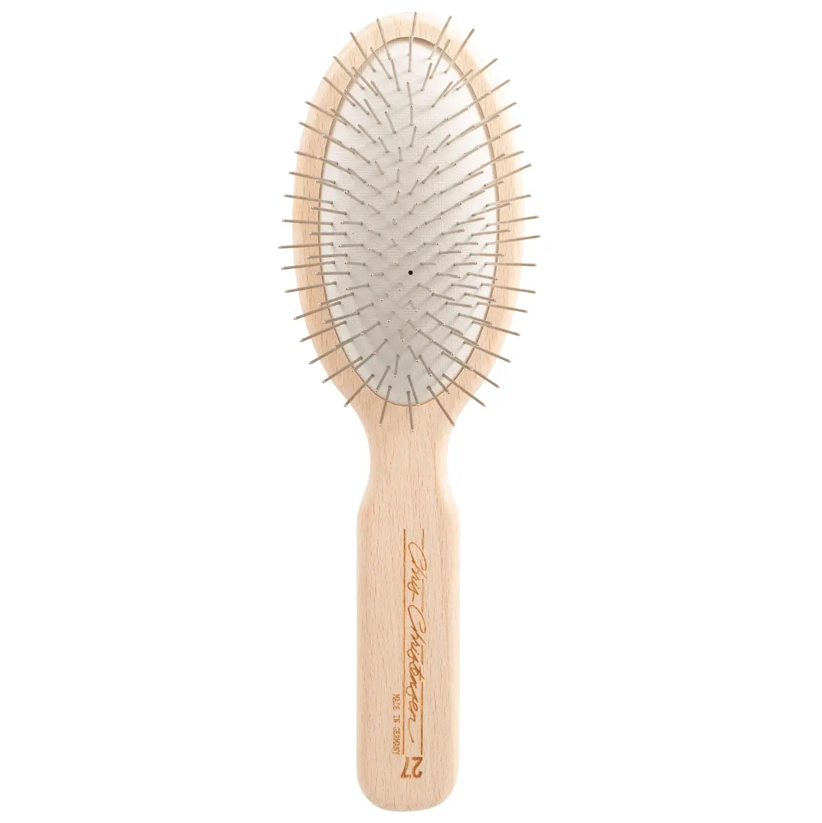 Chris Christensen Dog Brush 27mm Oval Pin | Professional Grooming Tool for Sensitive Dogs - main product image