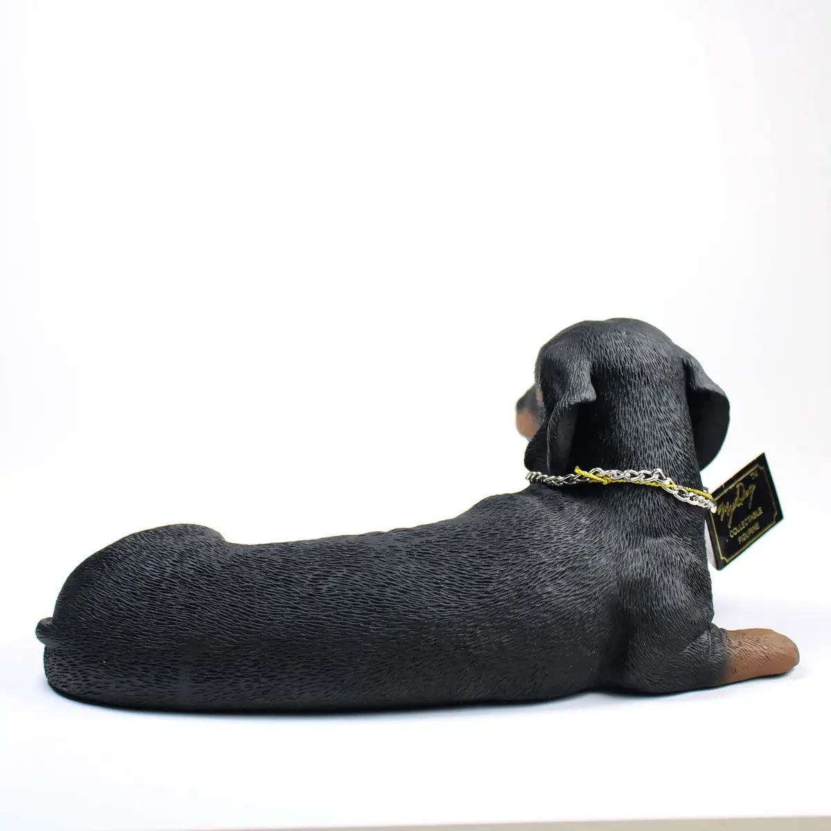 Conversation Concepts Dachshund Figurine Black & Tan MyDog | Hand-Painted Resin Collectible (4-5 inches) - view 2