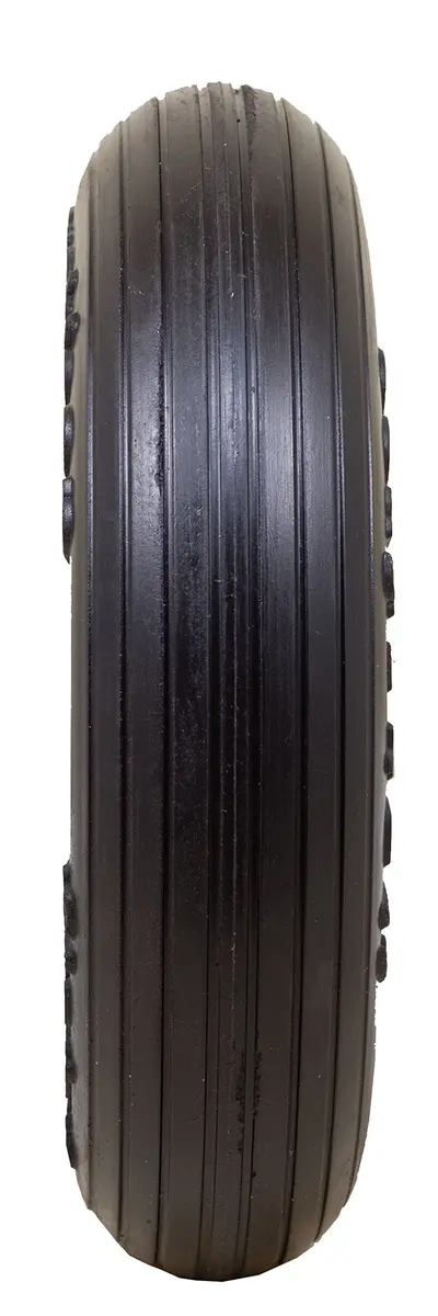 Marathon 3.50/2.50-8 Flat Free Tire on Wheel, 3" Hub, 5/8" Bearings | Solid polyurethane foam, 13-inch diameter, load 300 lbs - view 2