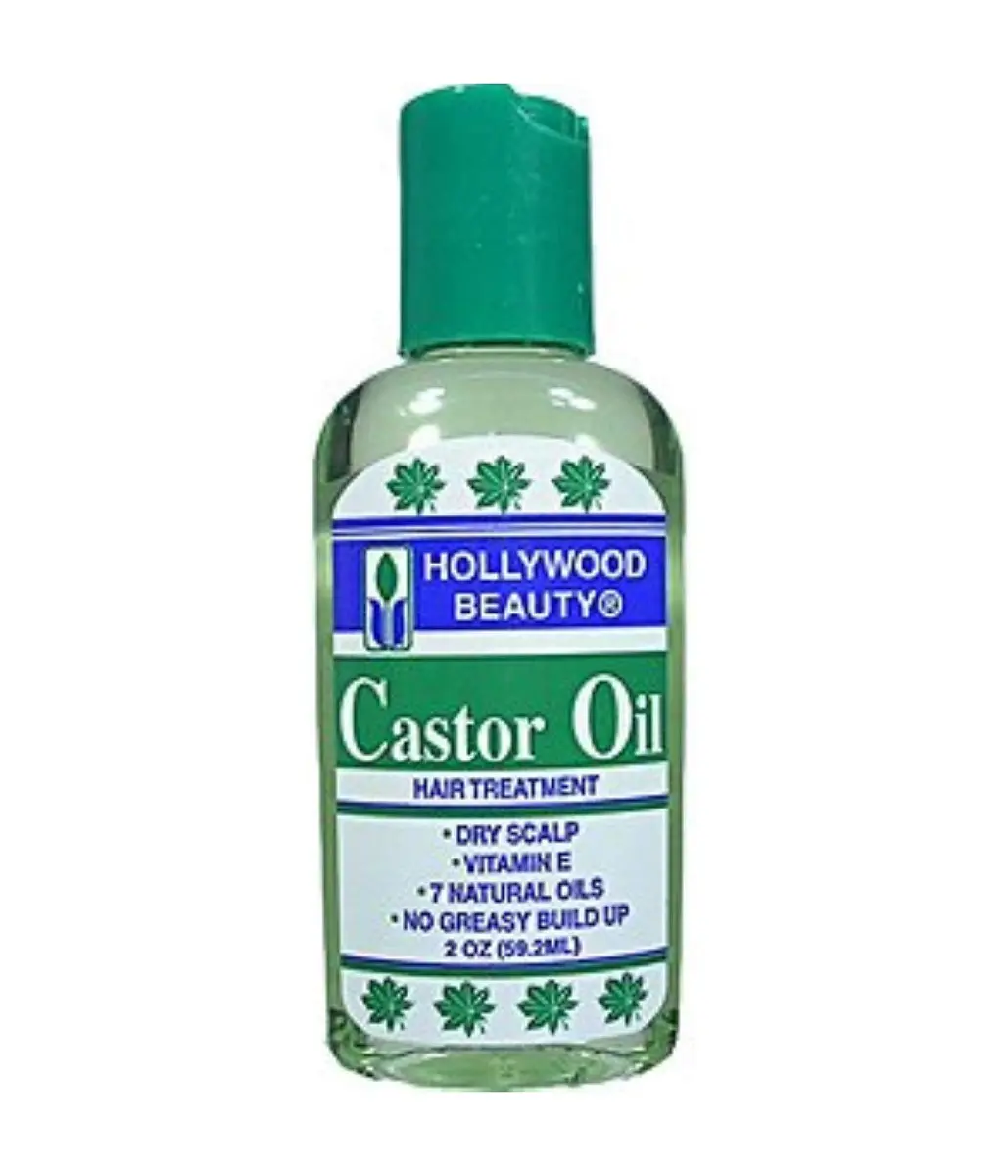 Hollywood Beauty Castor Oil 2 Ounce | Moisturizes & Treats Dry Scalp for Hair & Skin - main product image