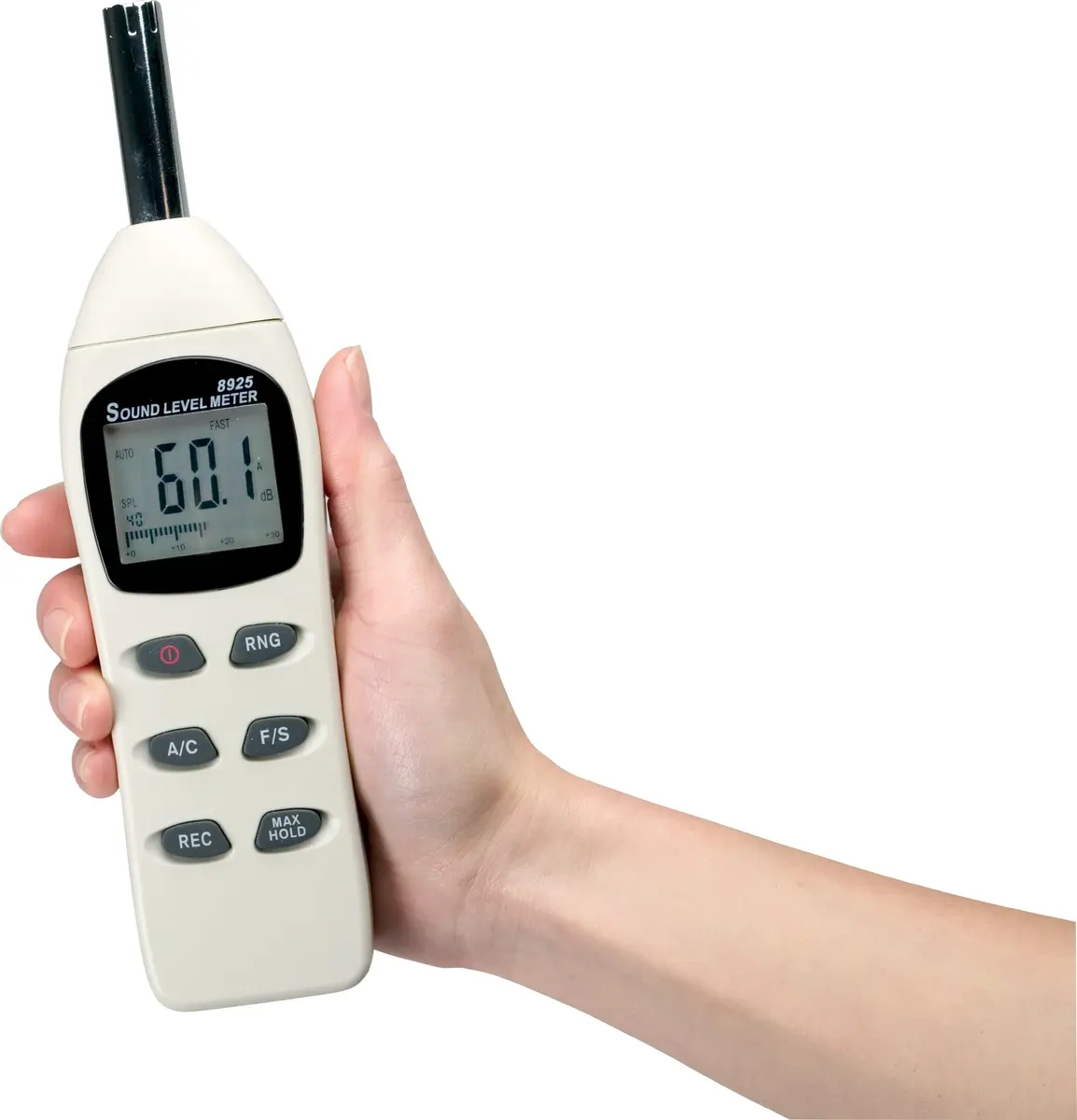 Extech Digital Sound Level Meter 40-130dB | Accurate Noise Measurement for Industrial & Workplace Use - view 2