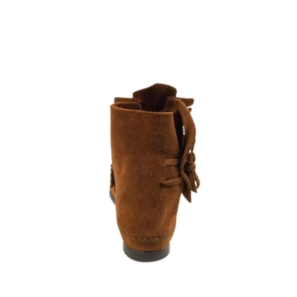 Minnetonka Men's Two Button Boot Brown 10 M US | Classic Western Moccasin Style - view 7