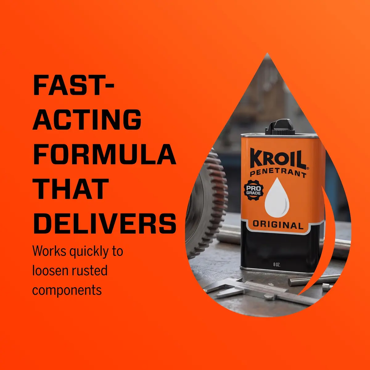 KROIL Kroil Original Penetrant 8 oz | Rust & Corrosion Inhibitor Oil for Metal Parts - view 4