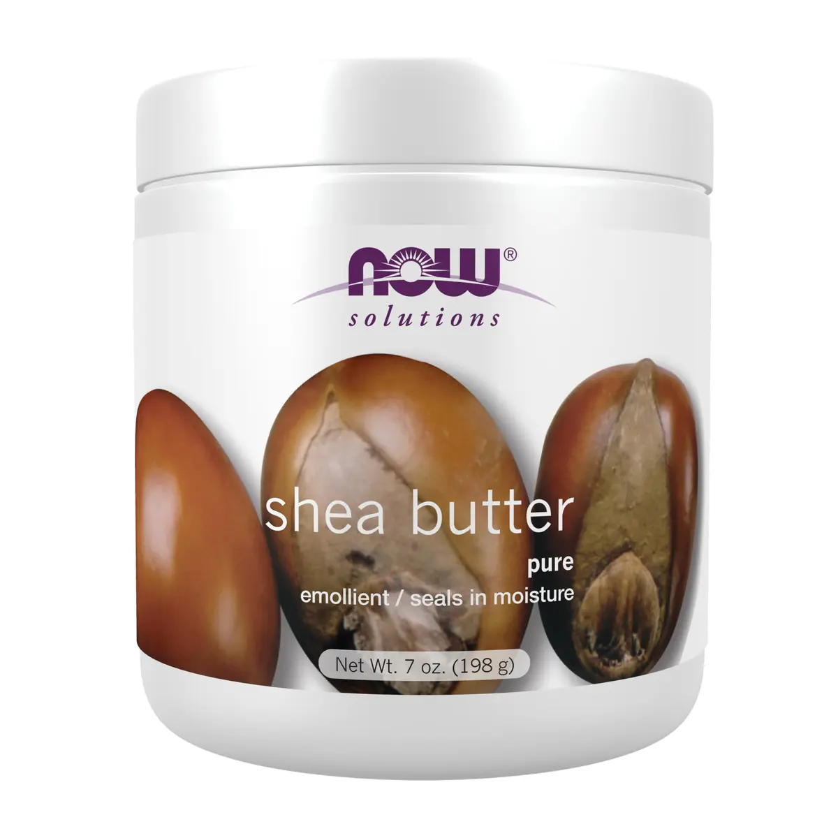 NOW Foods Shea Butter Skin Emollient 200ml (7 Ounce) | Seals Moisture for Dry Rough Skin - main product image
