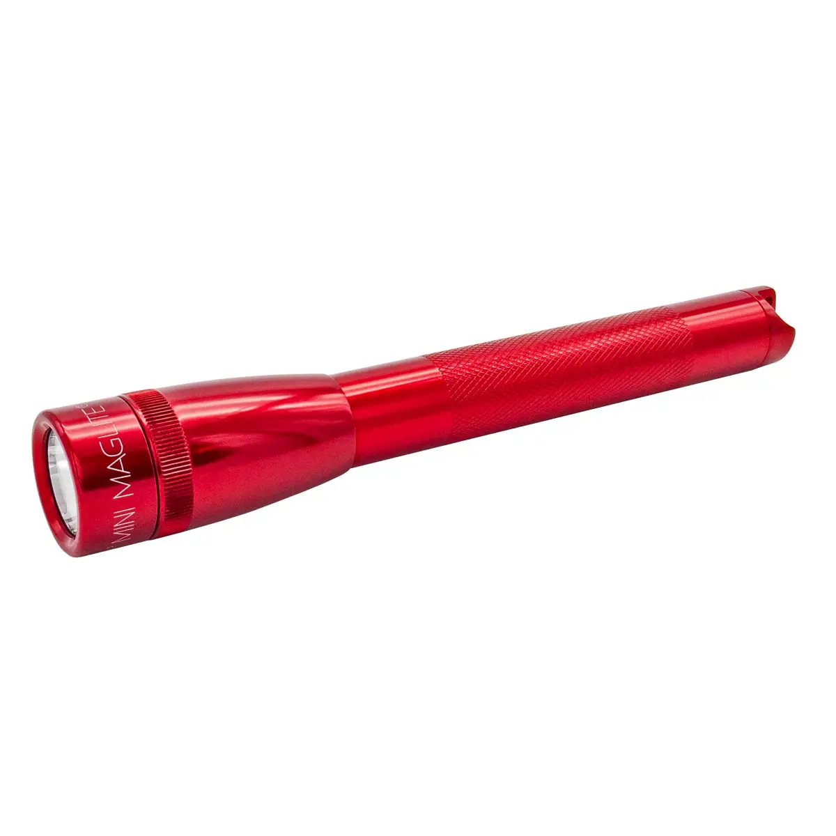 Maglite Mini LED 2-Cell AA Flashlight, Red | 127 Lumens, 156m Beam, 25hr Runtime - main product image