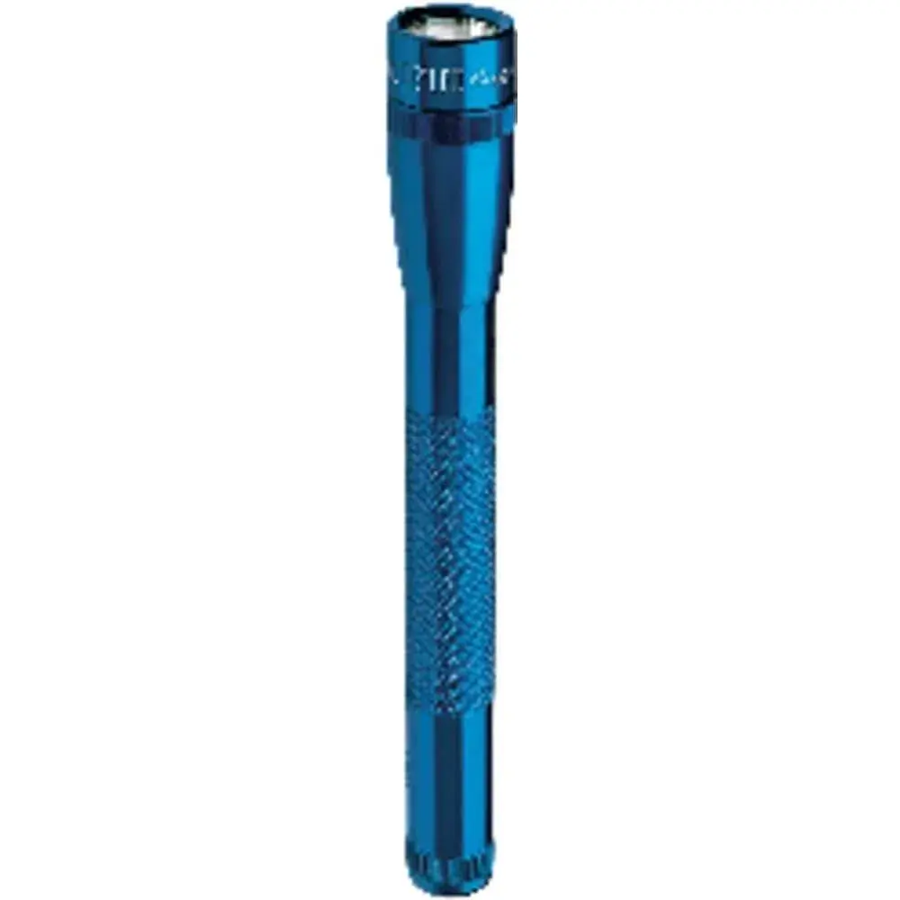 Maglite Mini LED 2-Cell AA Flashlight, Blue | 127 Lumens, 156m Beam, 25hr Runtime - main product image