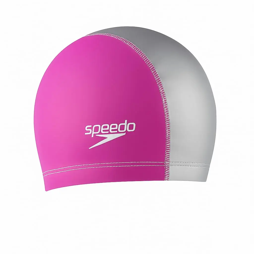 Speedo Swim Cap Stretch Fit | Water-Friendly, Unisex-Adult, Pink, Small-Medium - main product image