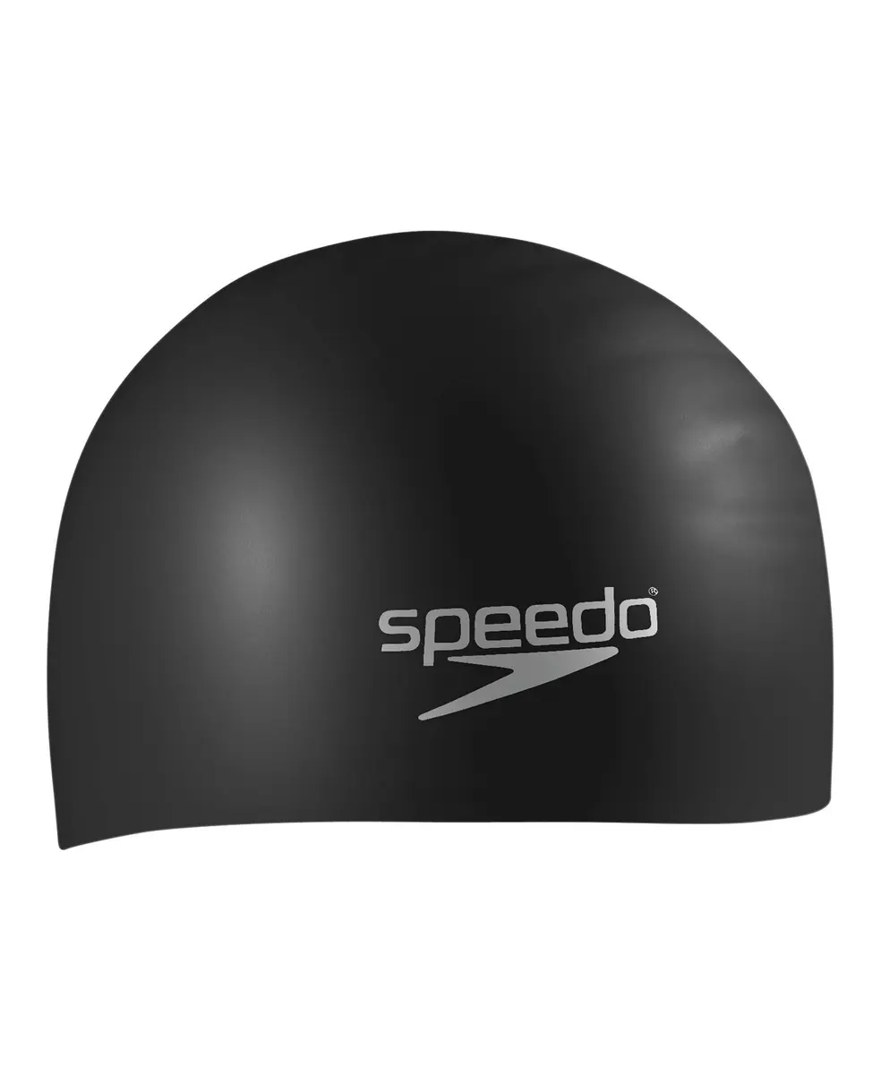 Speedo Unisex-Adult Swim Cap Silicone Long Hair | Snug Fit & Extra Space for Long Hair - main product image