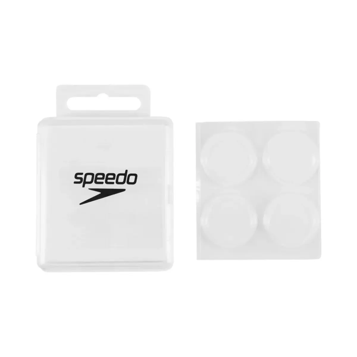 Speedo Unisex Silicone Ear Plugs for Swimming Waterproof Reusable Training | 2 Ear Plugs (1 Pair) - main product image