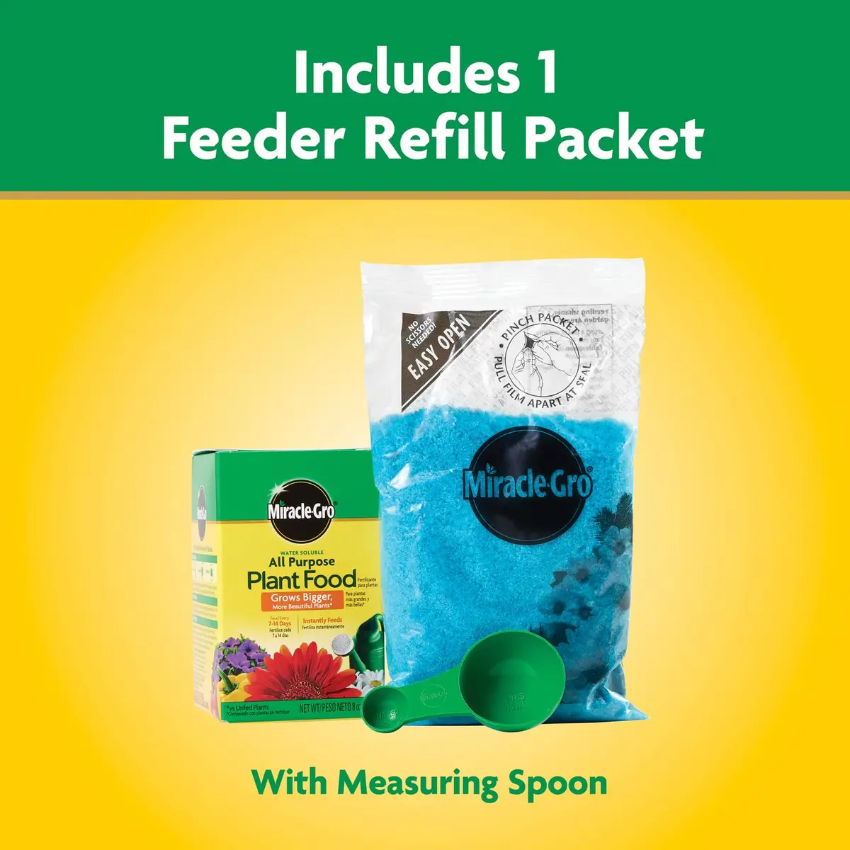Miracle-Gro Water Soluble All Purpose Plant Food 255g (8 oz) | Feeds Plants Instantly for Bigger Growth - view 2