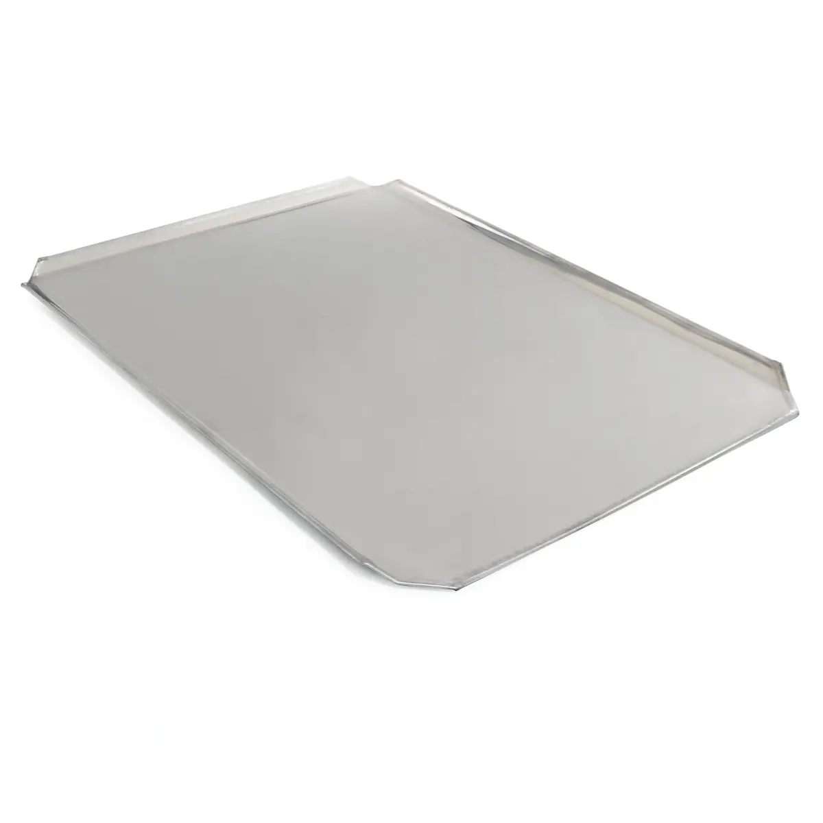 Norpro 12 Inch x16 Inch Stainless Steel Cookie Sheet | Heavy-Gauge, Flat, Rimmed for Baking & Roasting - view 2