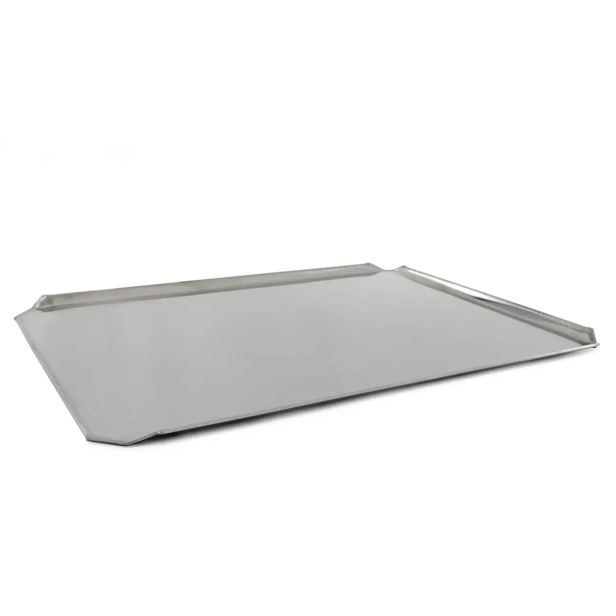 Norpro 12 Inch x16 Inch Stainless Steel Cookie Sheet | Heavy-Gauge, Flat, Rimmed for Baking & Roasting - view 4