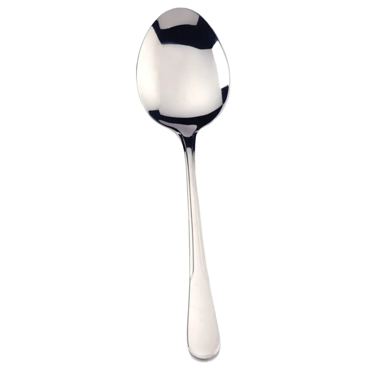 RSVP International Endurance Serving Spoon 21.89 cm (9 inches) | Polished Stainless Steel for Serving & Blending - main product image