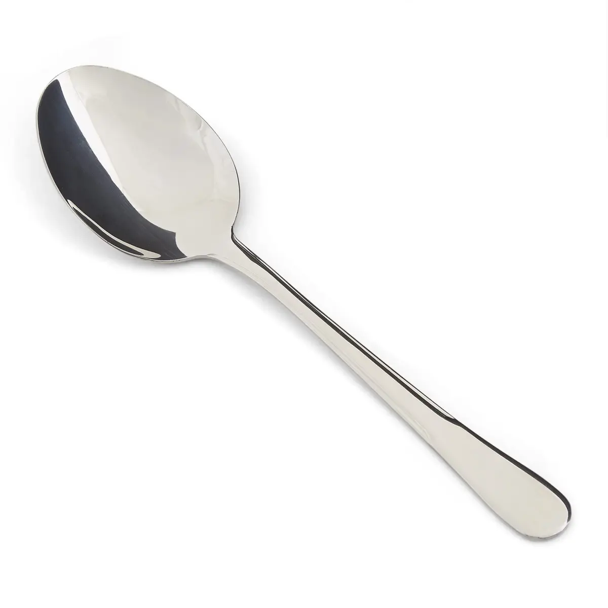 RSVP International Endurance Serving Spoon 21.89 cm (9 inches) | Polished Stainless Steel for Serving & Blending - view 3