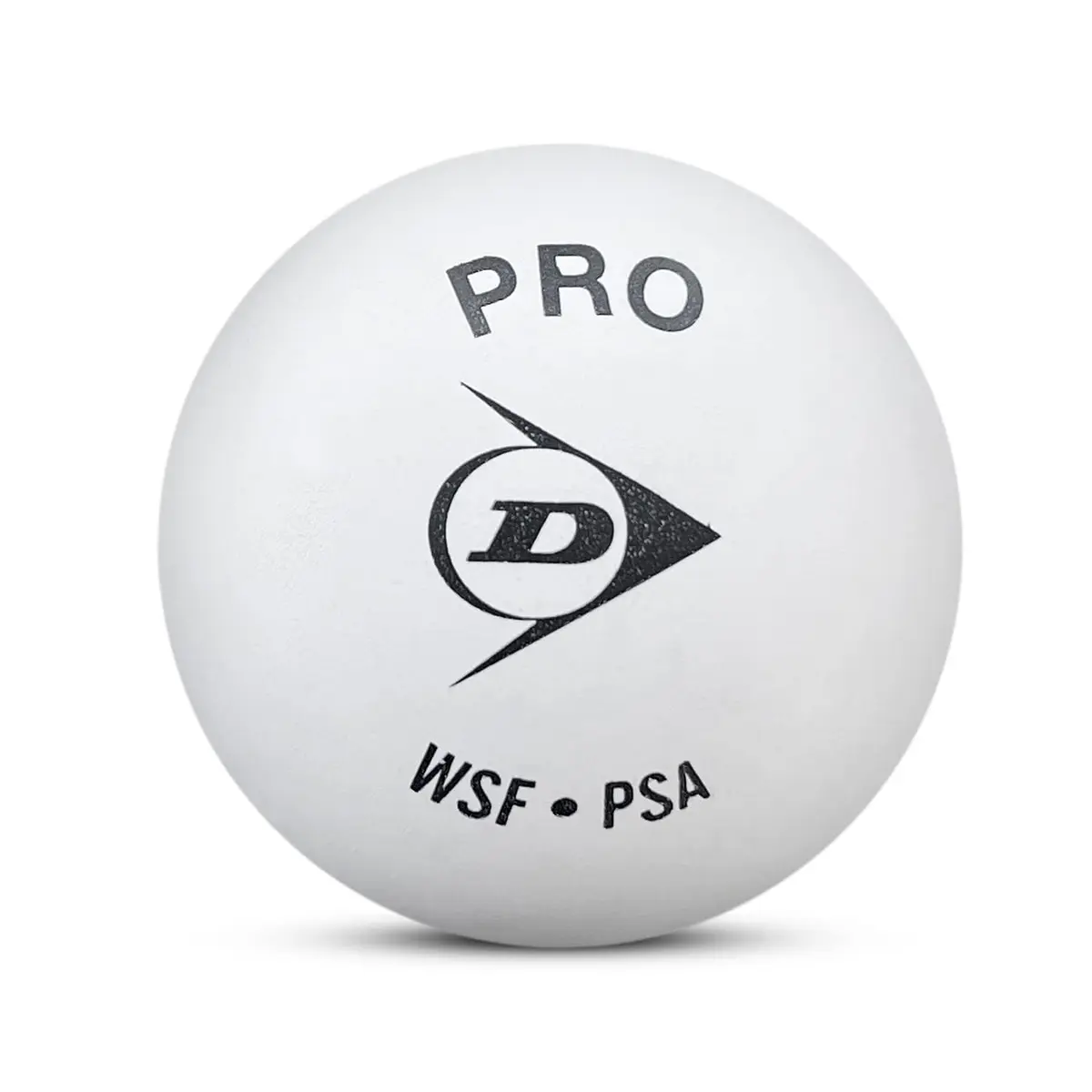Dunlop White Pro Squash Balls - 3 Pack (40mm) | Official Ball for Gallery Courts - view 2