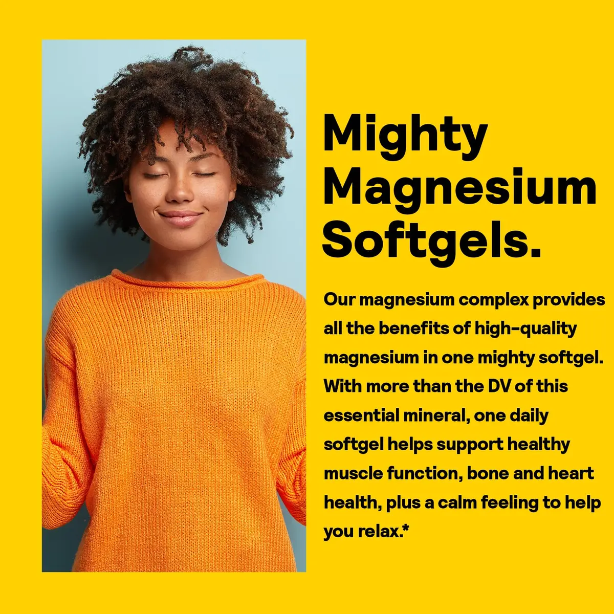 Nature's Life SoftMag 500 mg Magnesium Complex | Bone, Muscle & Heart Support - 60 Softgels (70-120c) - view 4