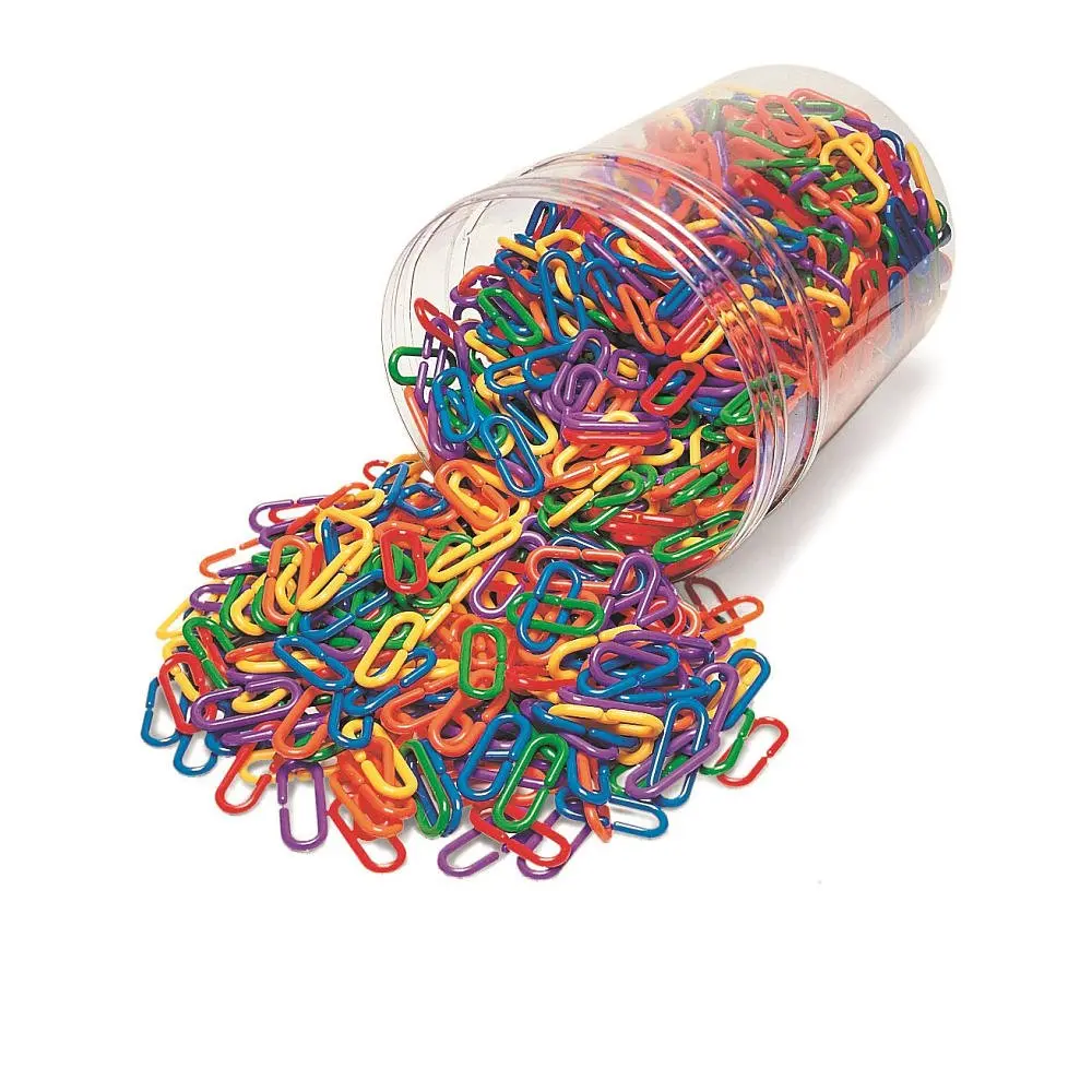 Learning Resources Rainbow Link 'N' Learn Links | Early Math Manipulatives for Kids - main product image