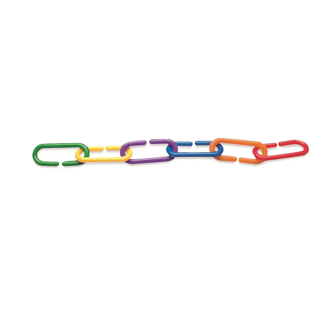 Learning Resources Rainbow Link 'N' Learn Links | Early Math Manipulatives for Kids - view 2