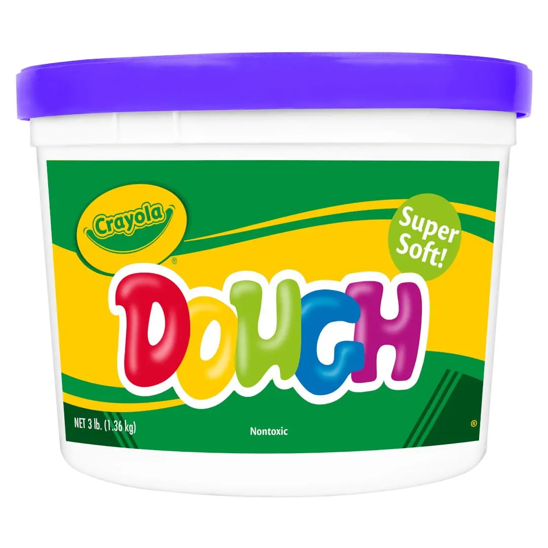 Crayola Dough - Purple (3lb) | Soft, Bright, Reusable Modeling Dough for Kids - view 2