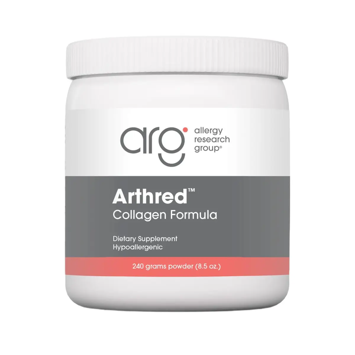 Allergy Research Group Hydrolyzed Collagen Powder 240 g | Supports Skin & Connective Tissue - main product image