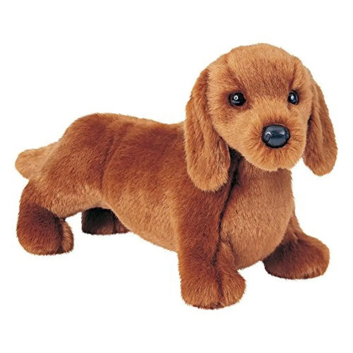 Douglas Gretel Red Dachshund Plush Toy 12" | Realistic, Soft & Safe for Kids 2+ - main product image