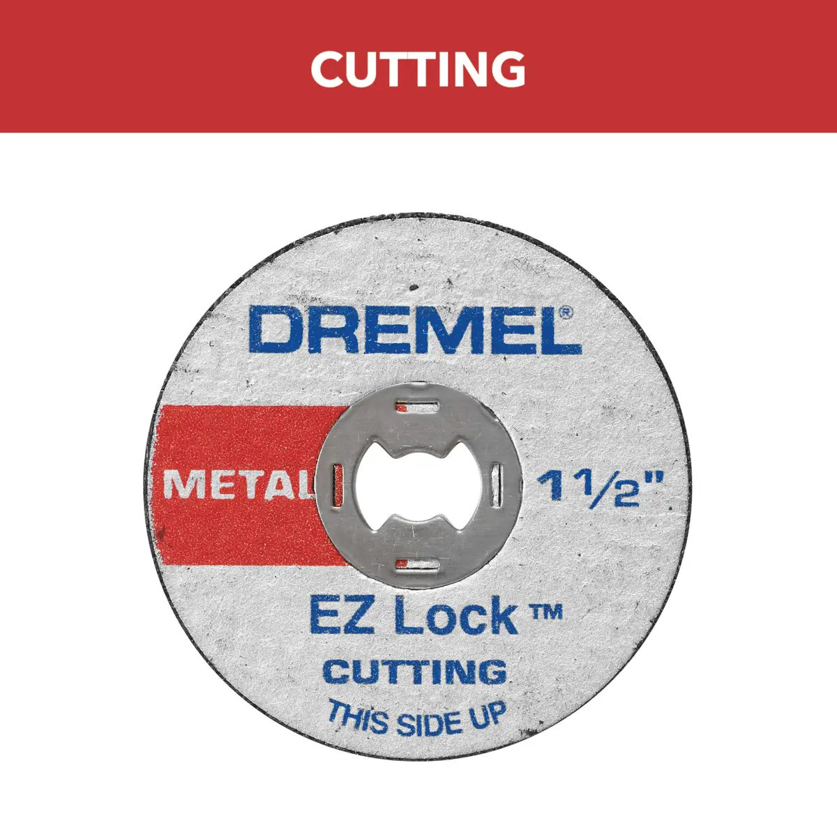 Dremel EZ456 1.5-Inch Fiberglass Reinforced Cut-off Wheel | Metal & Plastic Cutting Disc - view 2